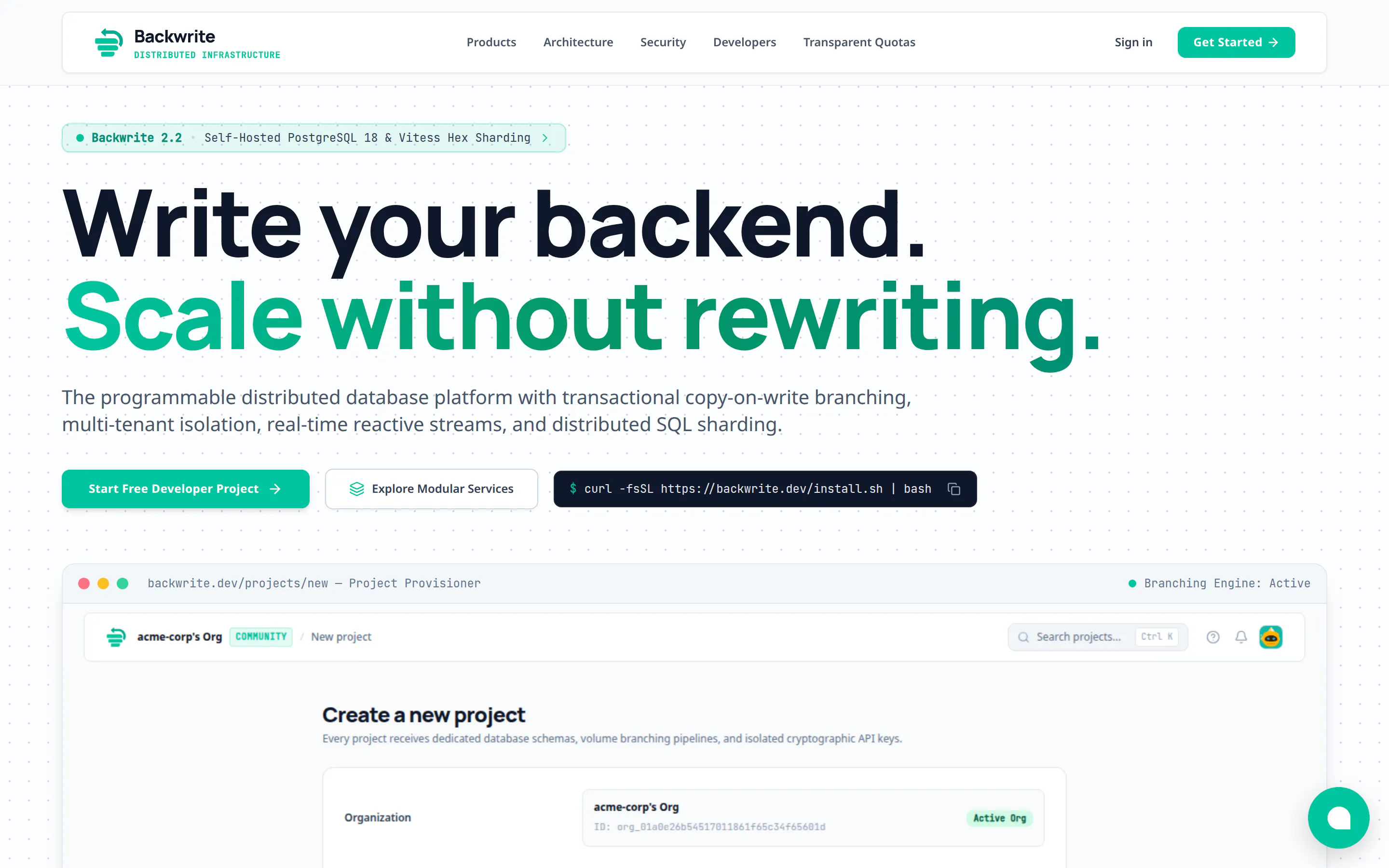Backwrite gallery image