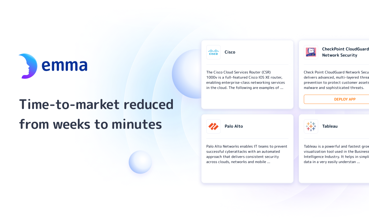 Emma - Distribuire su qualsiasi cloud, ridurre le fatture del cloud e risparmiare tempo media 5