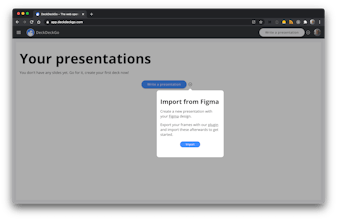 Figma to DeckDeckgo gallery image