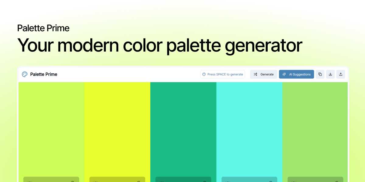 Palette Prime gallery image