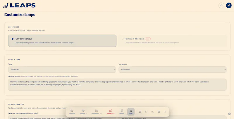 Leaps screenshot 8