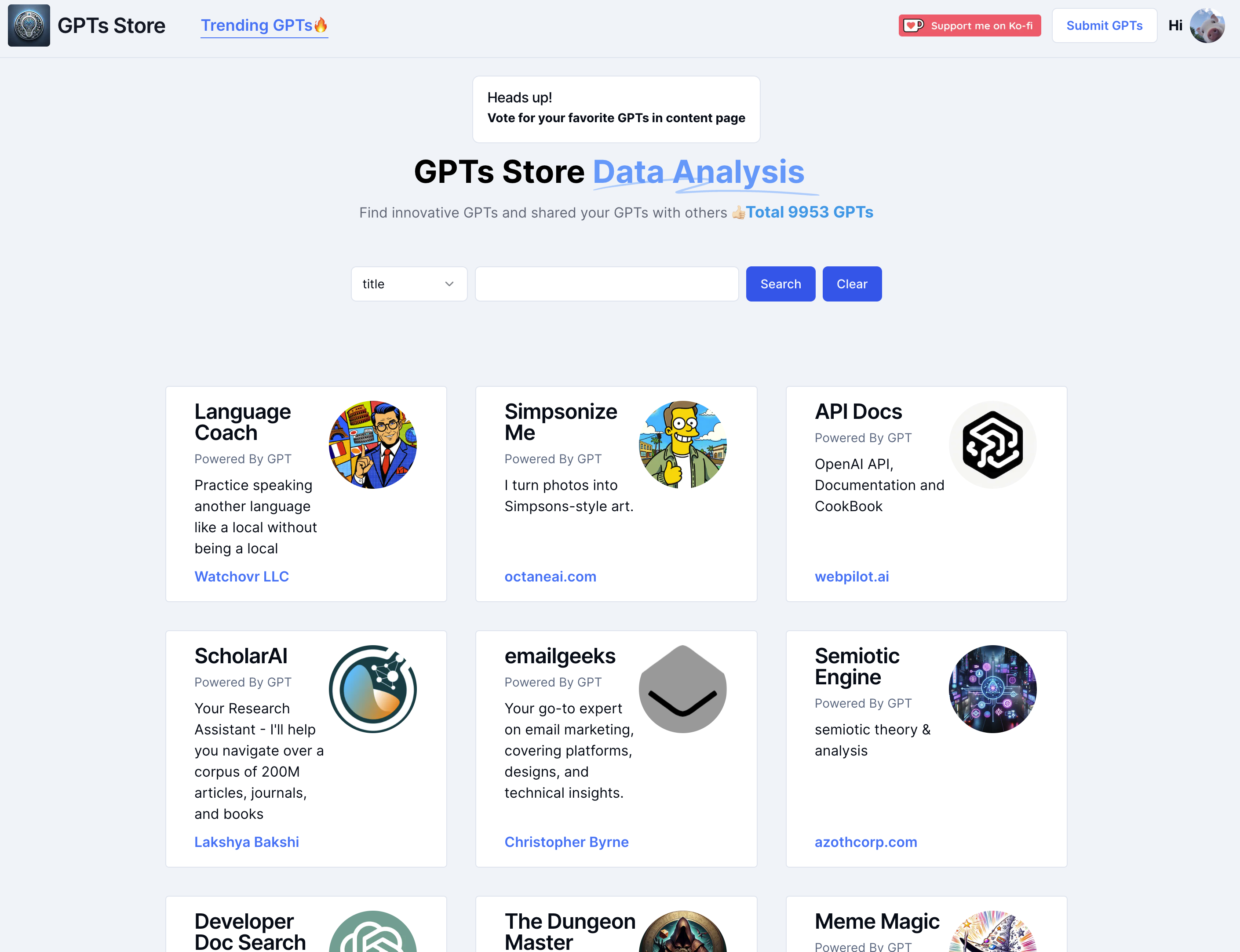 GPTs-store gallery image