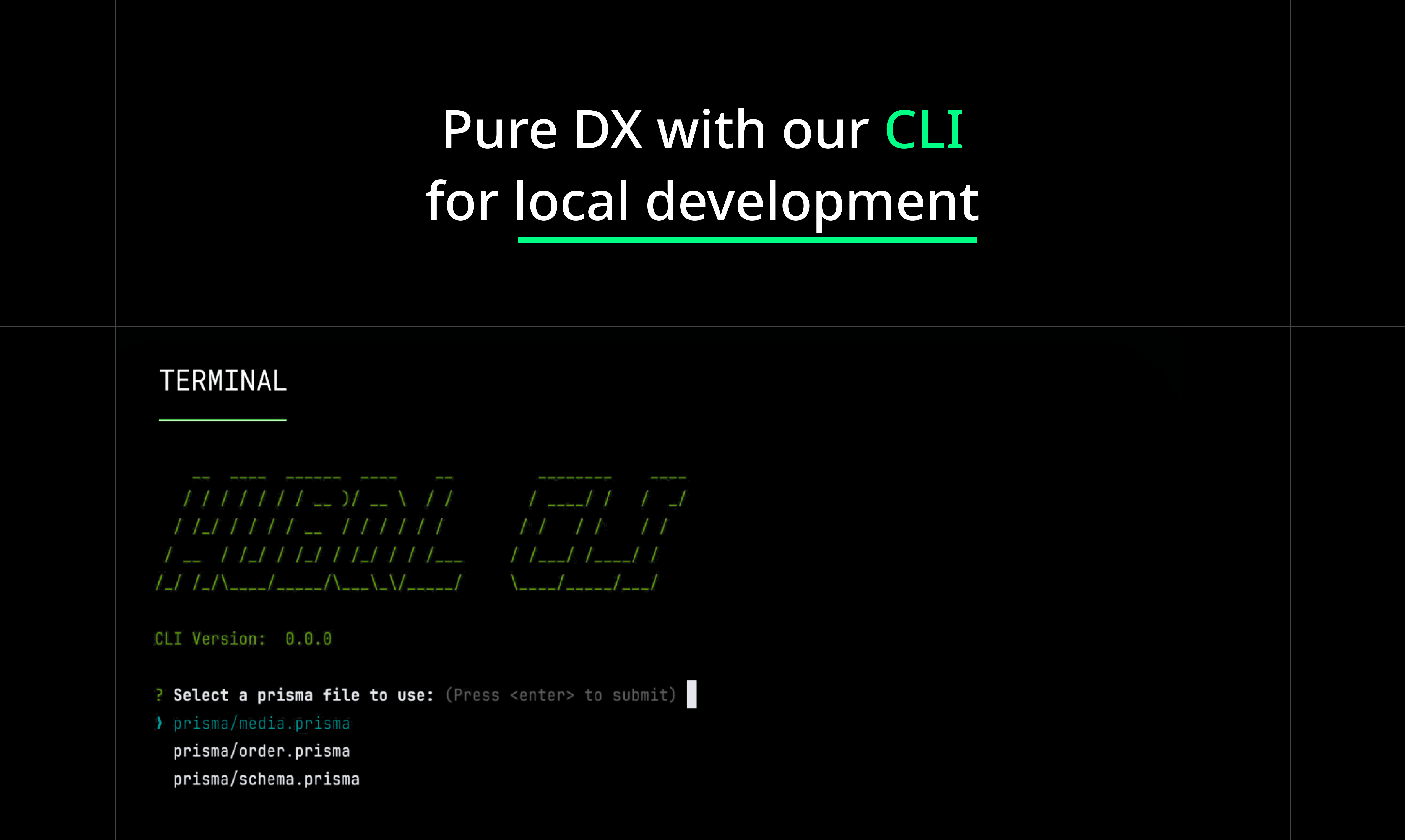 Hubql CLI media 2