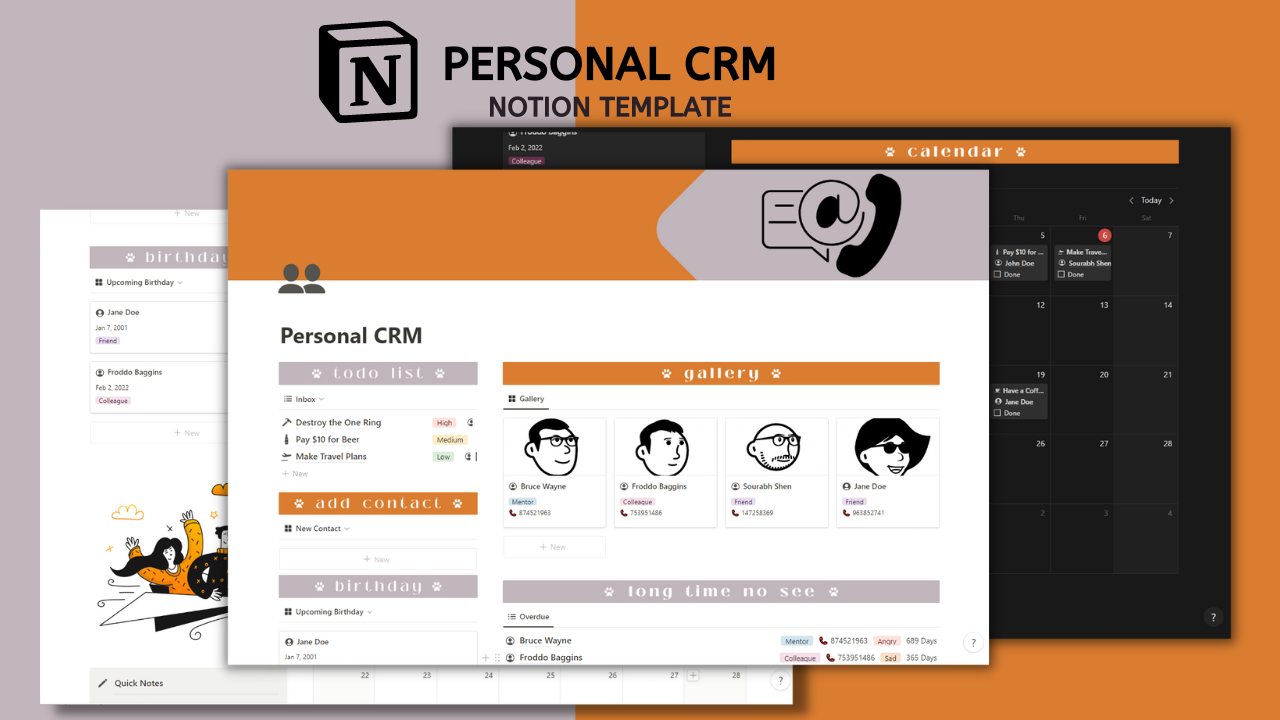 Personal CRM media 1