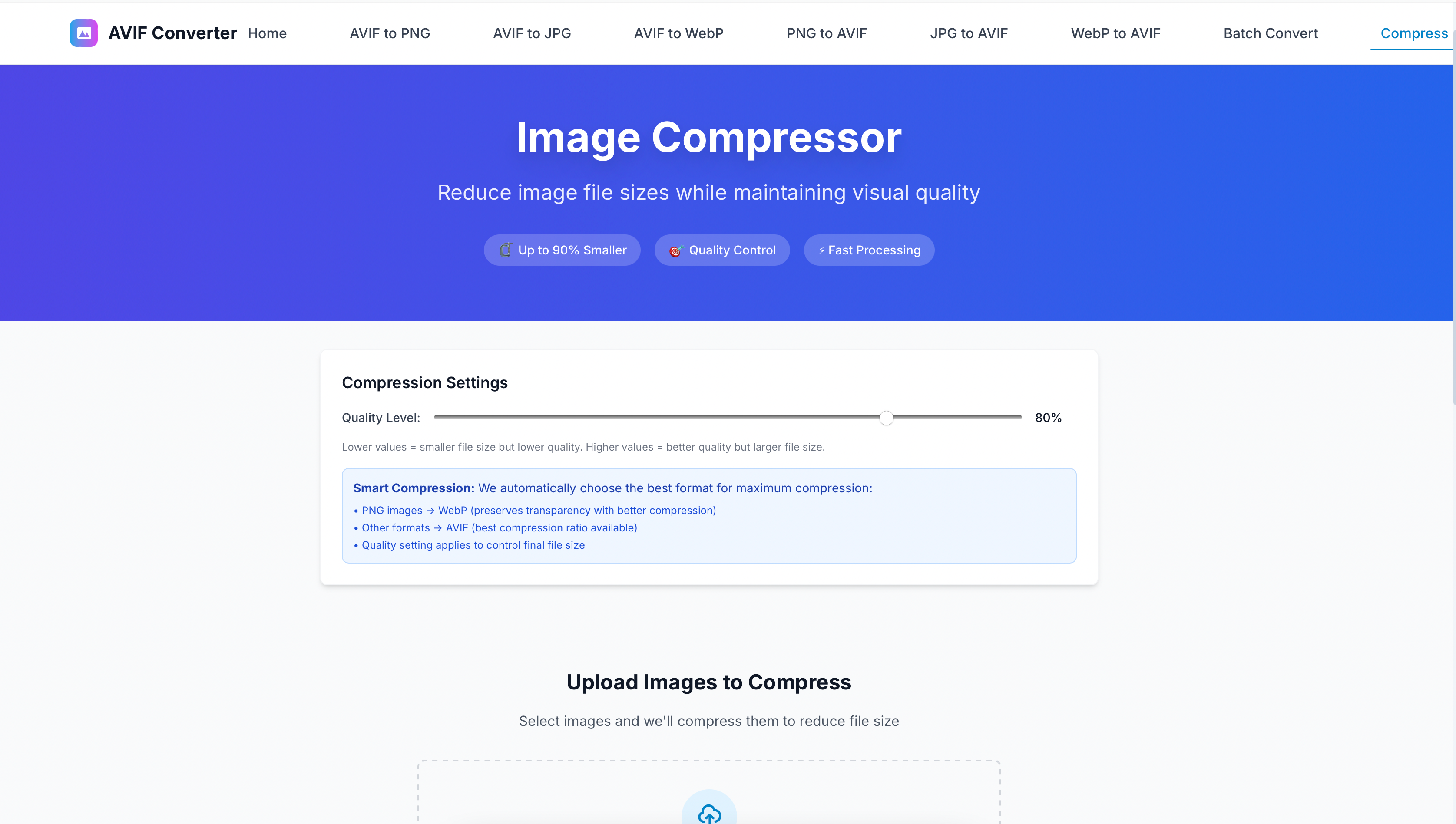 AVIF Converter Pro - Convertir AVIF a PNG, JPG, WebP |Herramienta en línea gratuita media 2