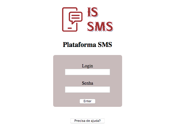 IS SMS - Plataforma de envio de SMS