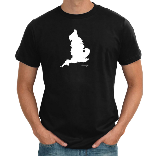 Map T-shirt - Personalised to your Location gallery image