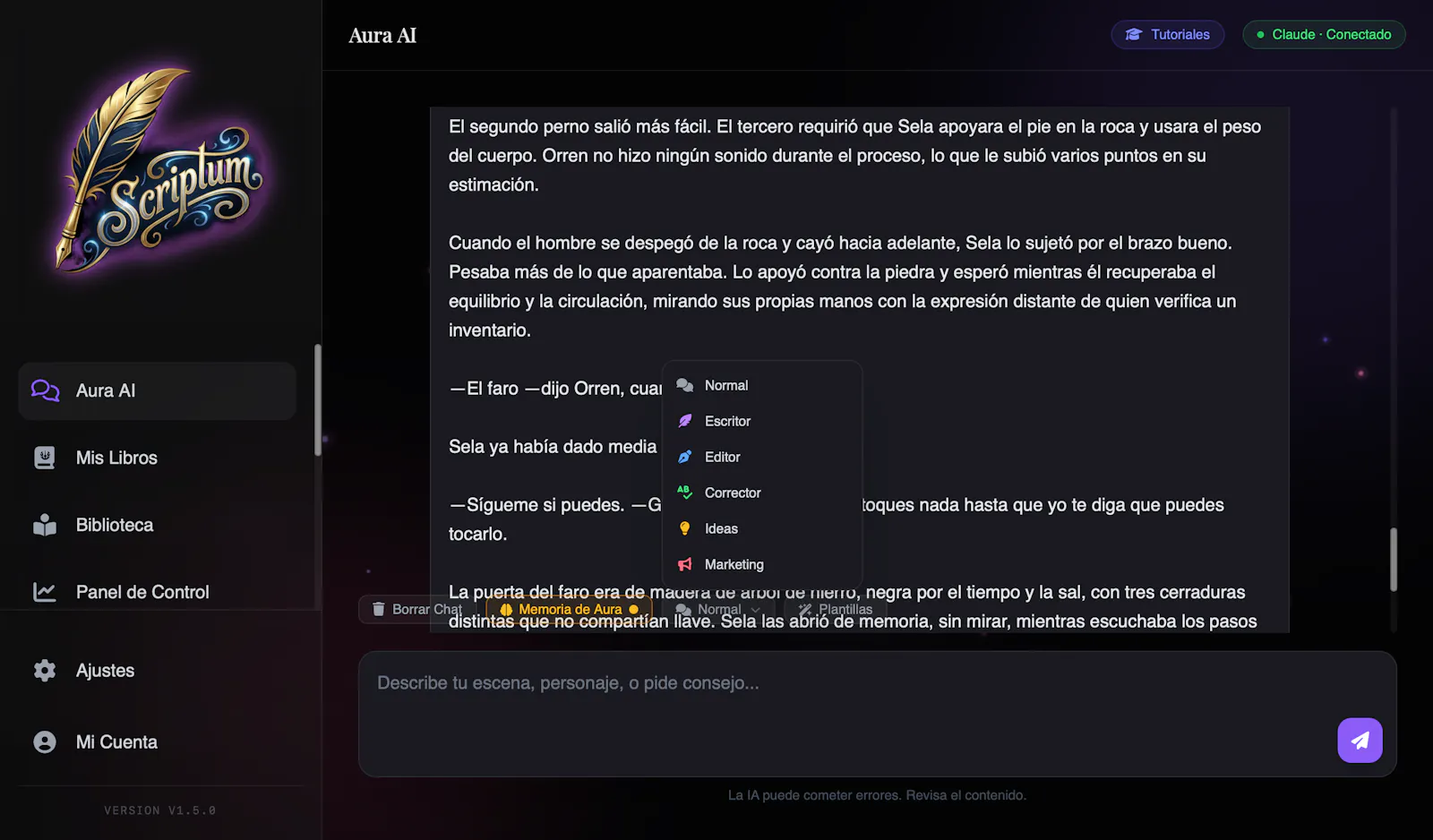 Scriptum Writer Studio screenshot 9