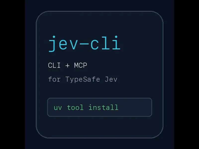 jev-cli screenshot 1 (video preview)