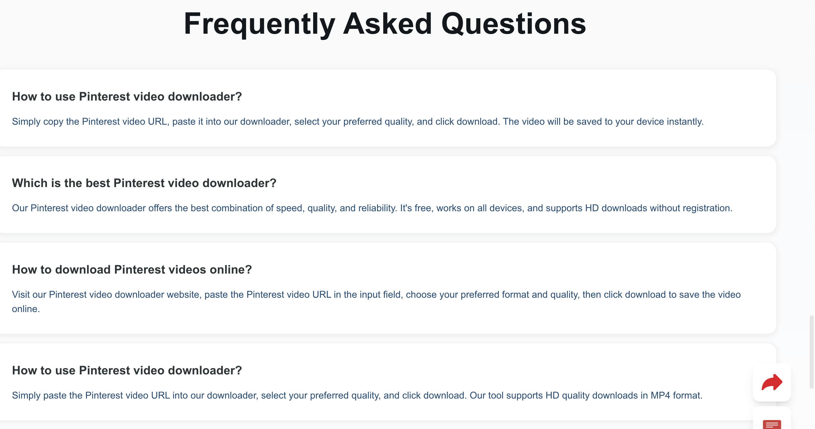 Pinterest Video Downloader gallery image