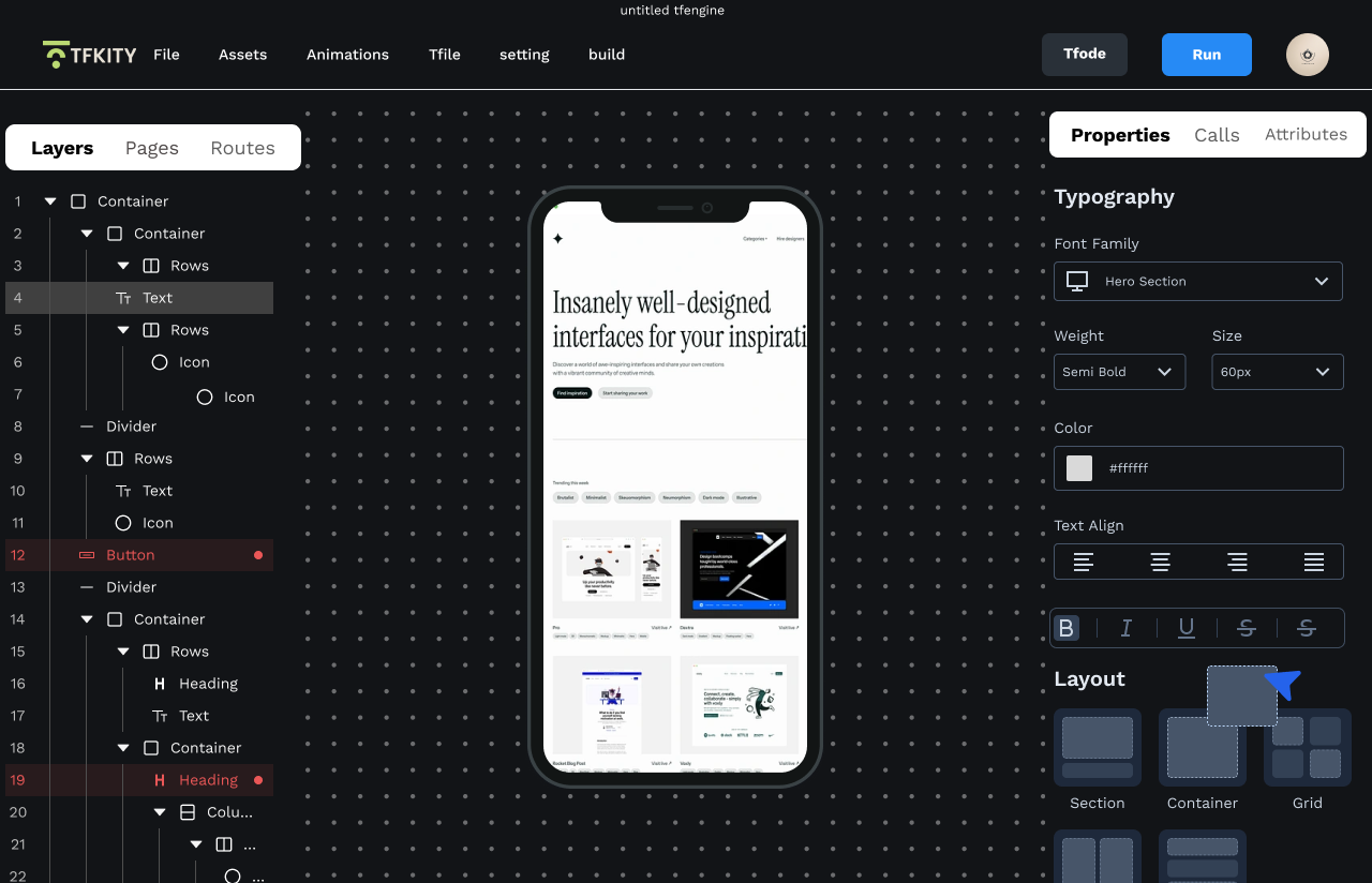 Tfkity - Screenshot 3 showing product features and functionality