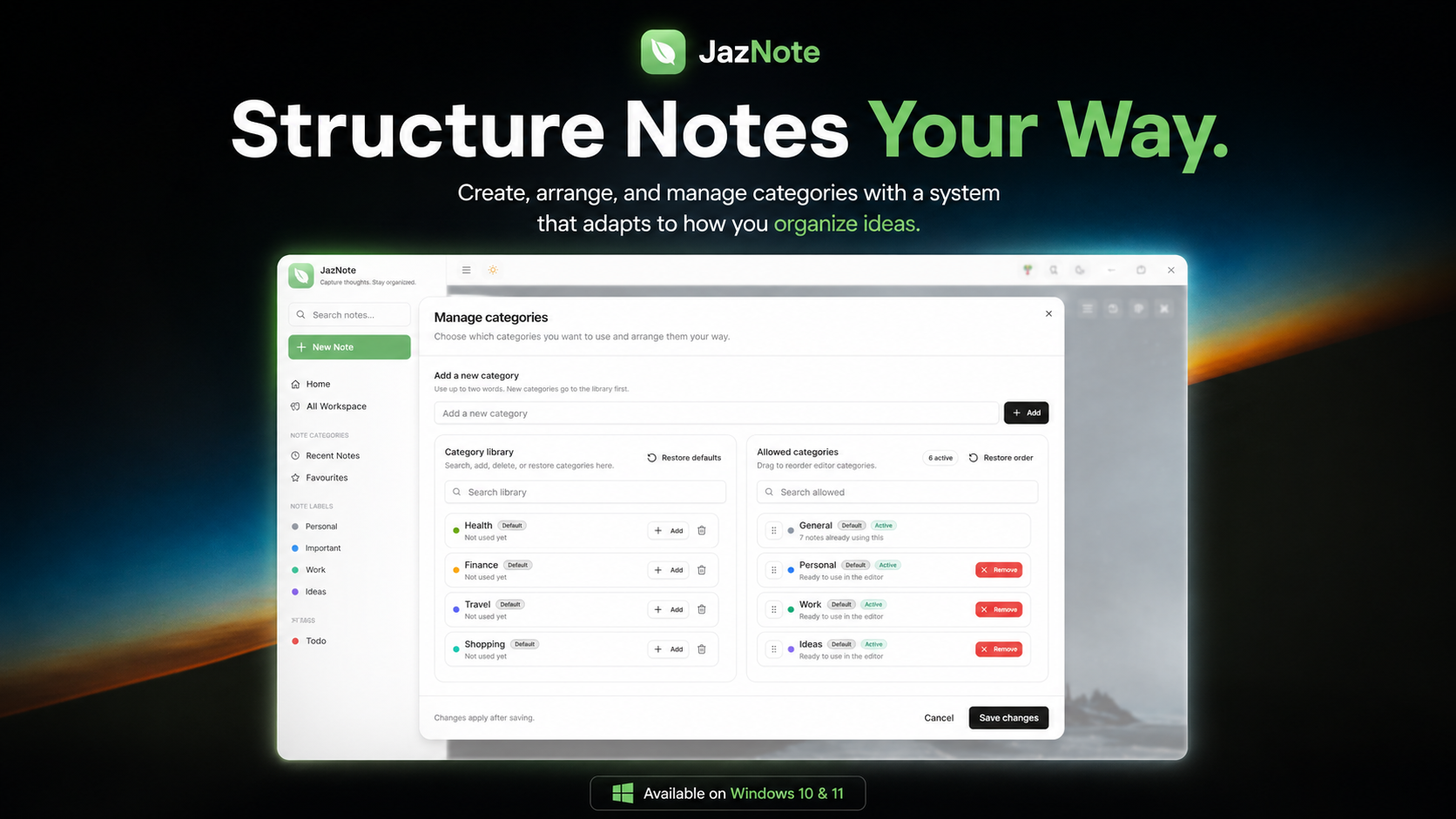 JazNote gallery image