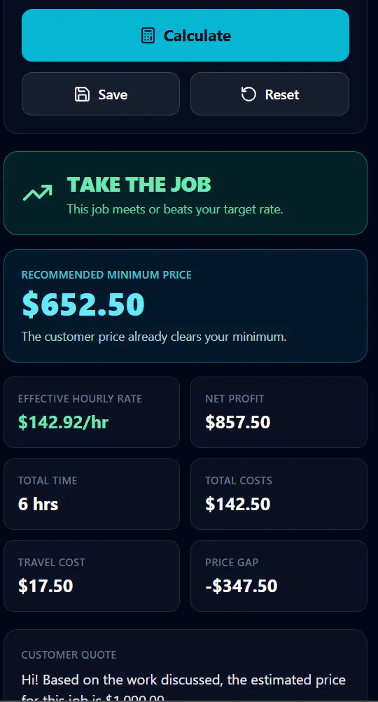 JobProfit — Is this job worth it? gallery image
