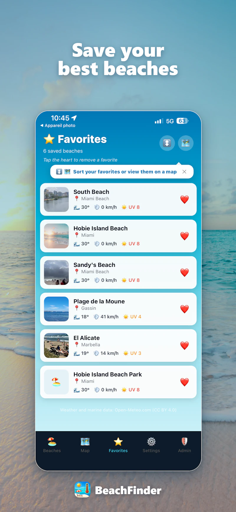 BeachFinder screenshot 8