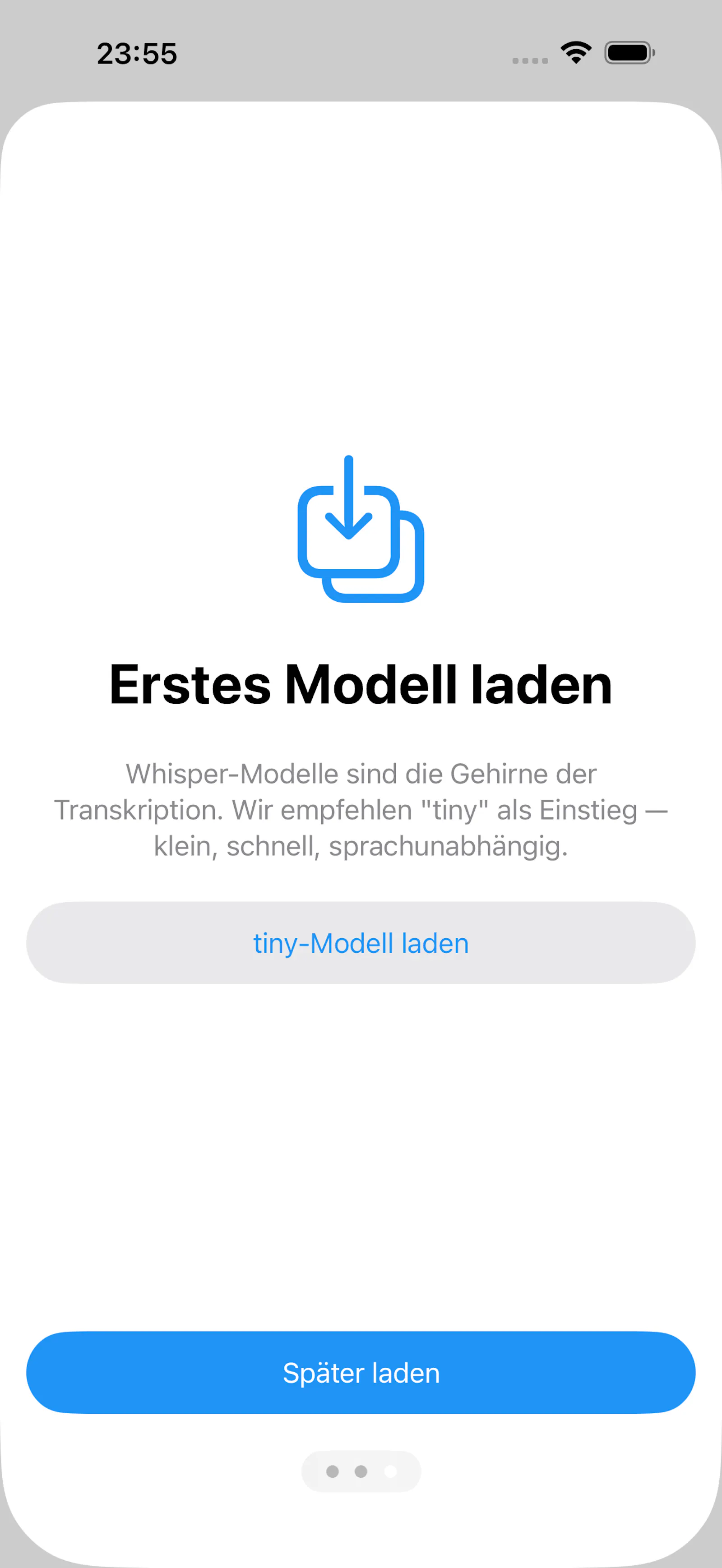 WhisperMobile screenshot 2