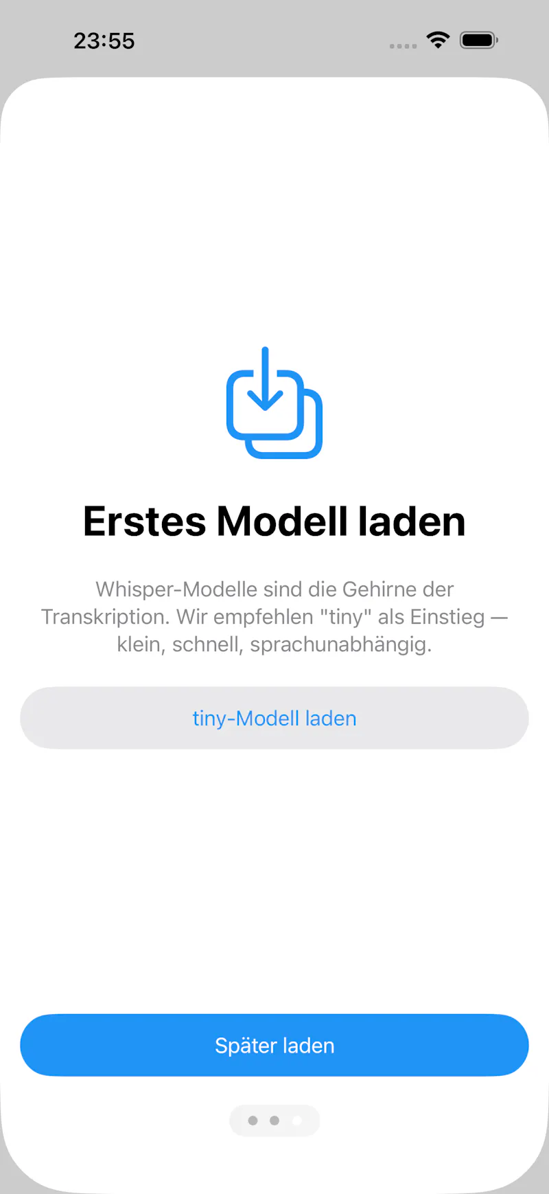 WhisperMobile screenshot 2