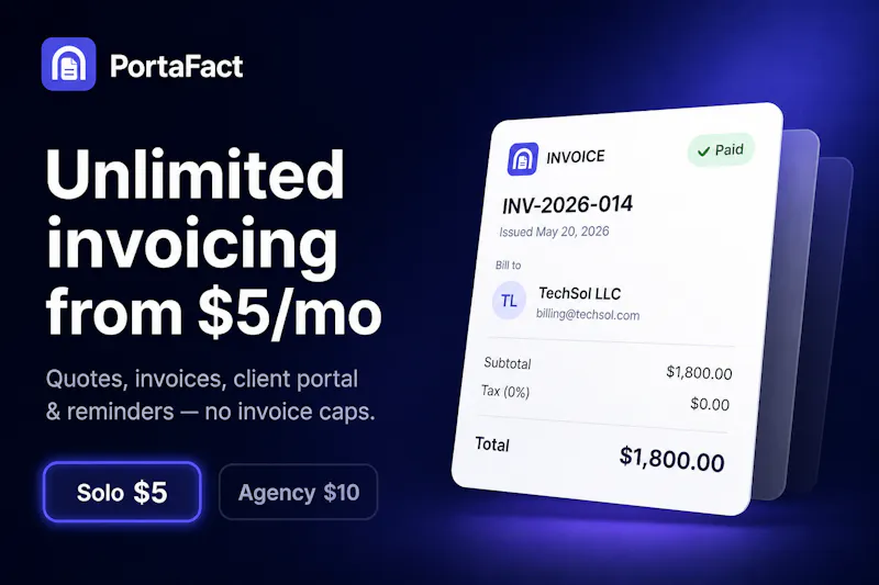 PortaFact screenshot 2