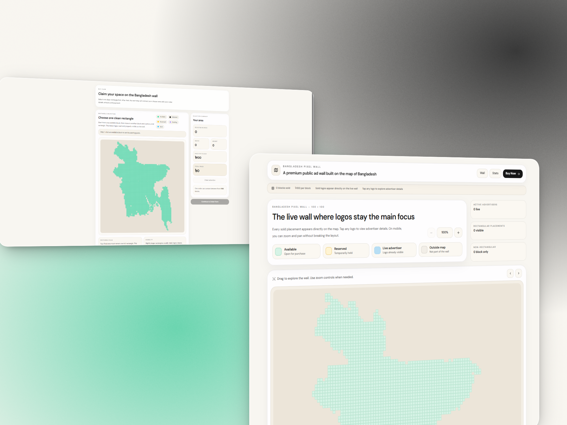 Bangla Pixel Wall gallery image