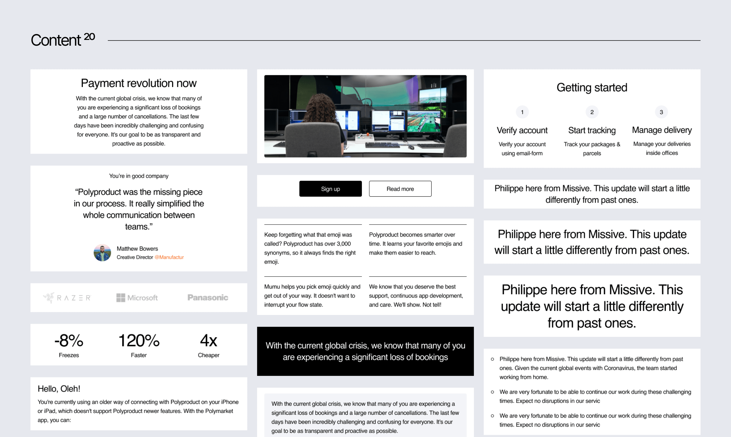 Polybox Email Templates gallery image