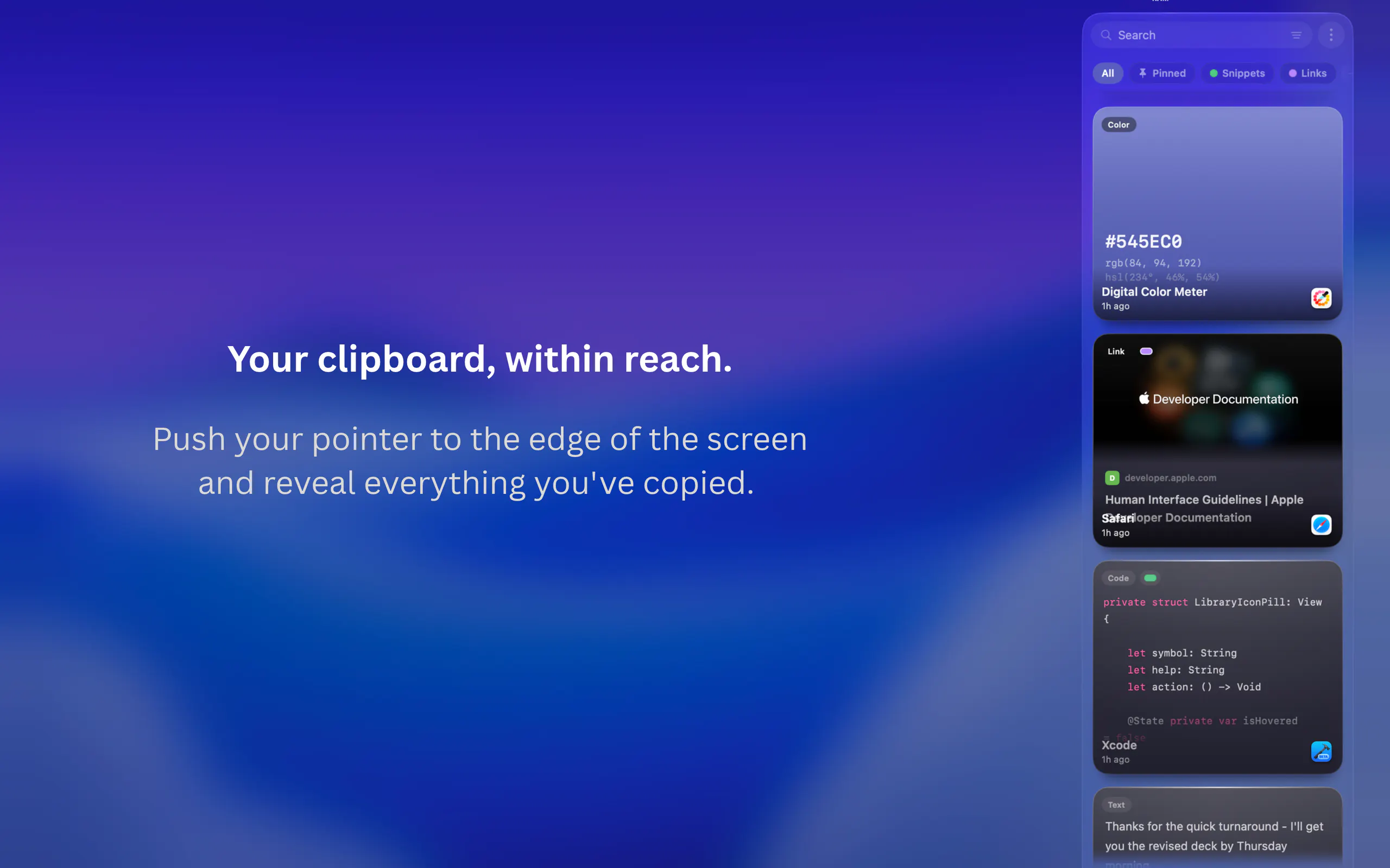 PeekPaste gallery image