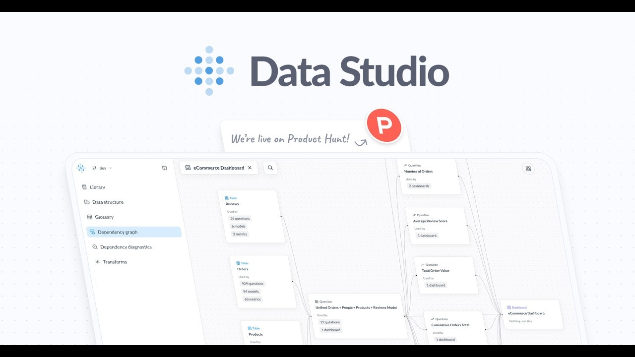 Metabase Data Studio gallery image