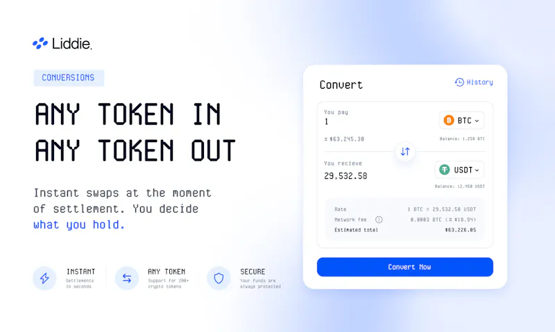 Liddie - Crypto Payments screenshot 5