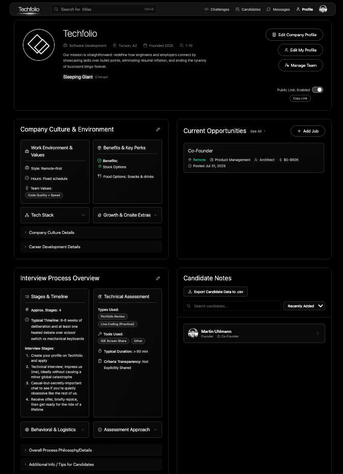 Techfolio gallery image