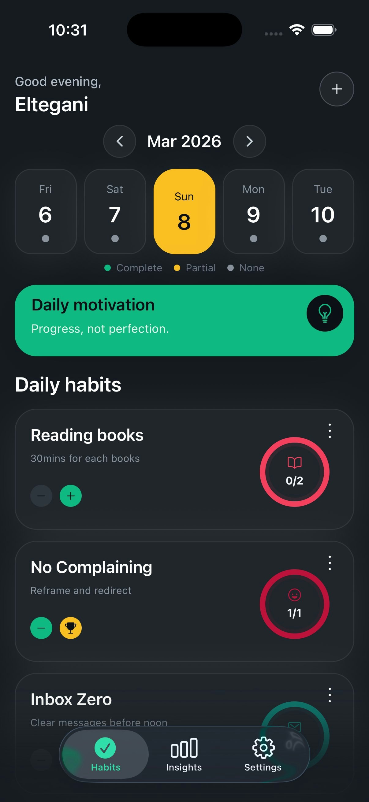 Habit Tracker - HabitGate gallery image