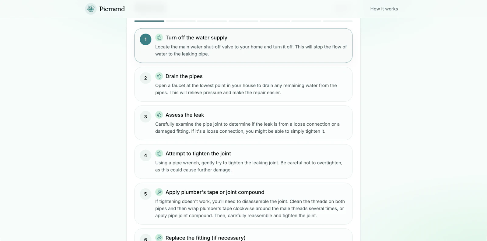 Picmend — Snap a photo, fix what broke screenshot 7