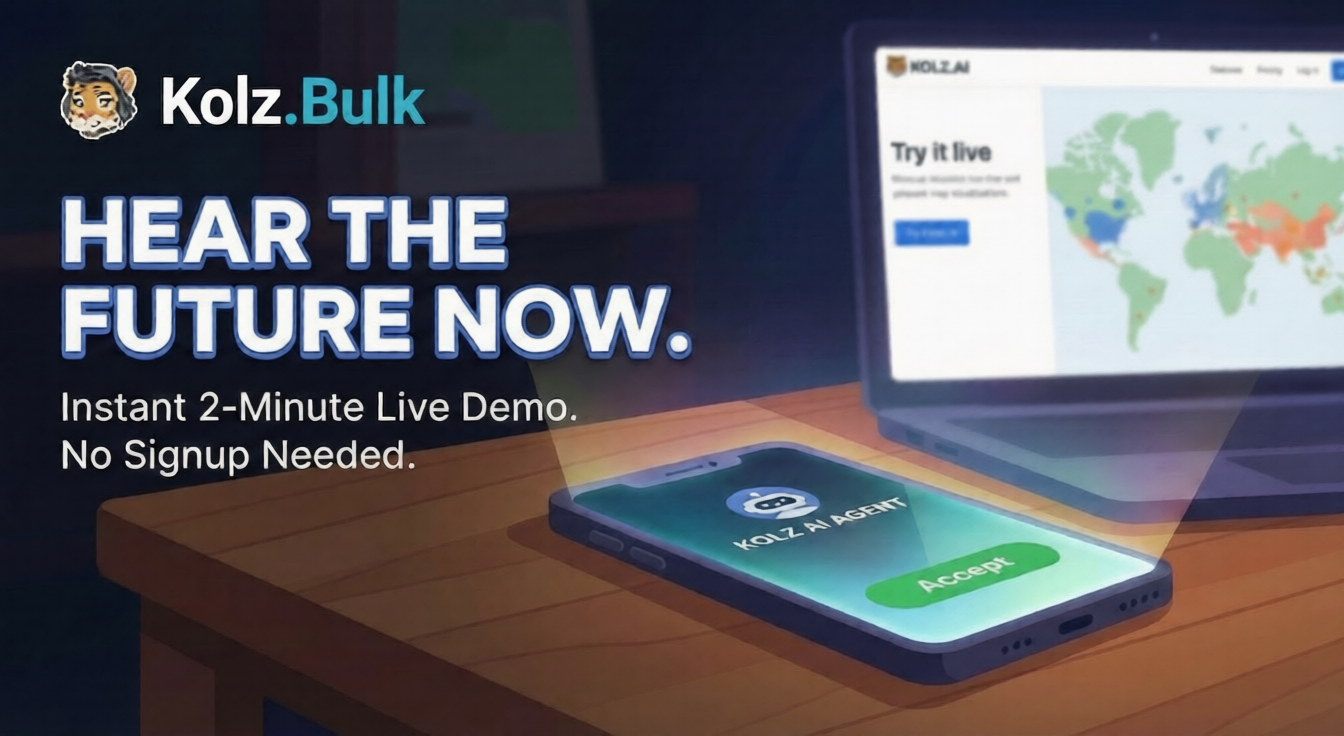 Kolz Bulk – AI Bulk Calling Platform media 2