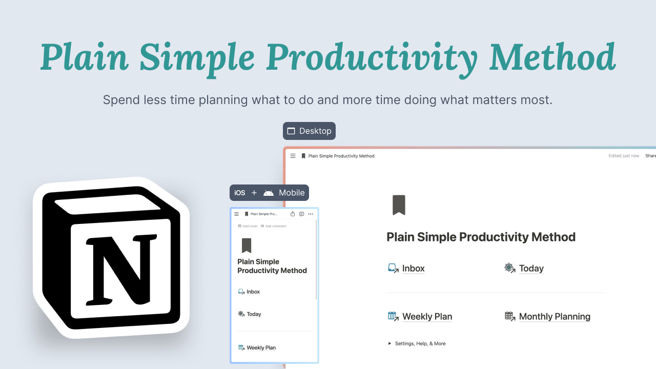 Método de productividad simple simple media 2