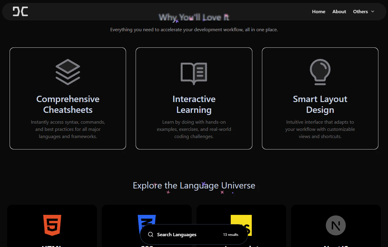 Digital Cheatsheet screenshot 2
