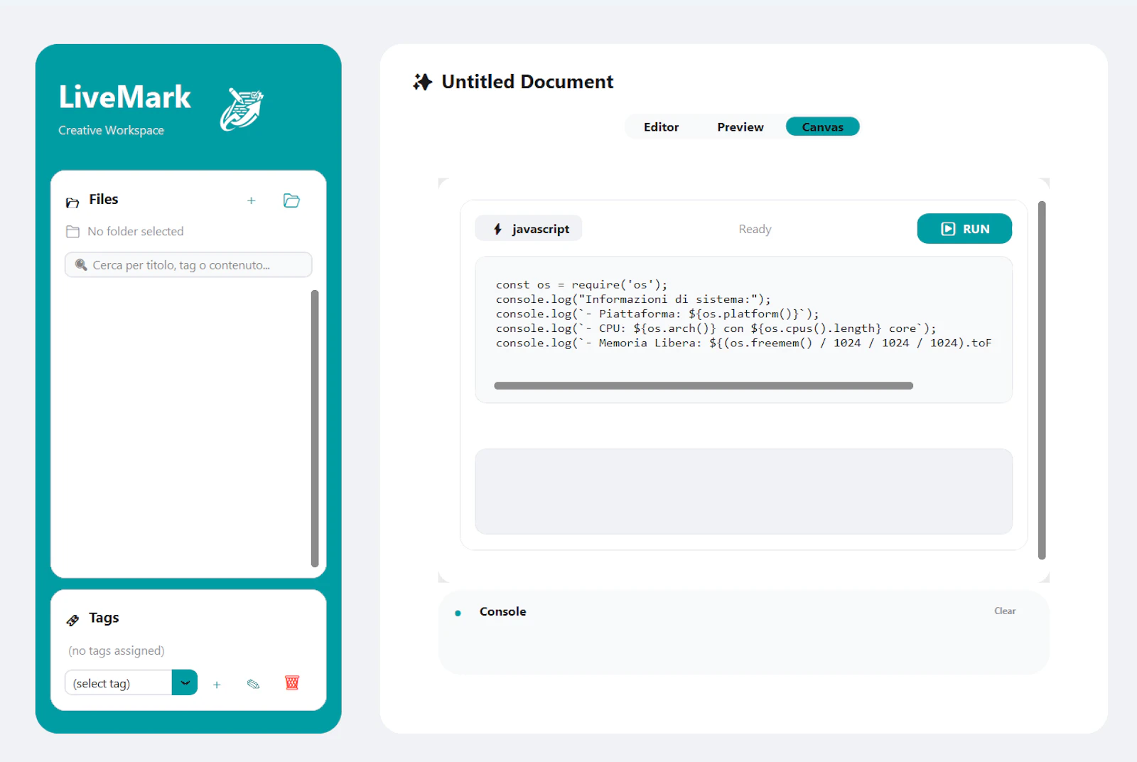 LiveMark screenshot 2