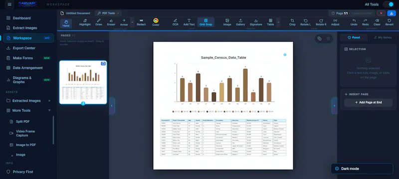 Workspace screenshot 5