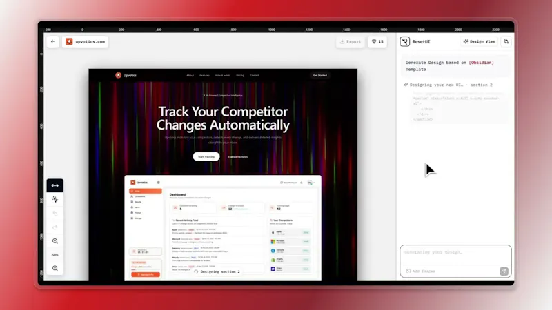 ResetUI screenshot 1 (video preview)