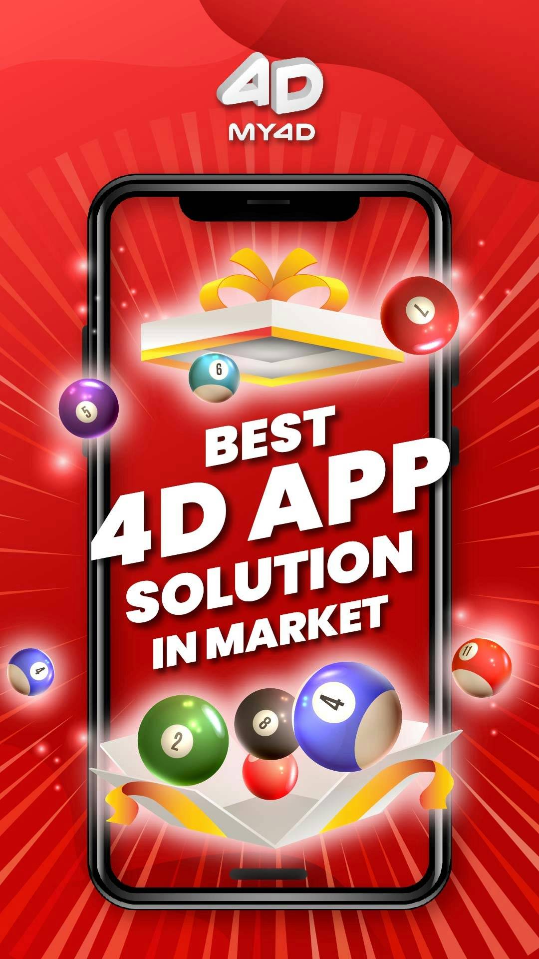 وسائط my4d - لعب 4D اليانصيب بكل سهولة وراحة. 1