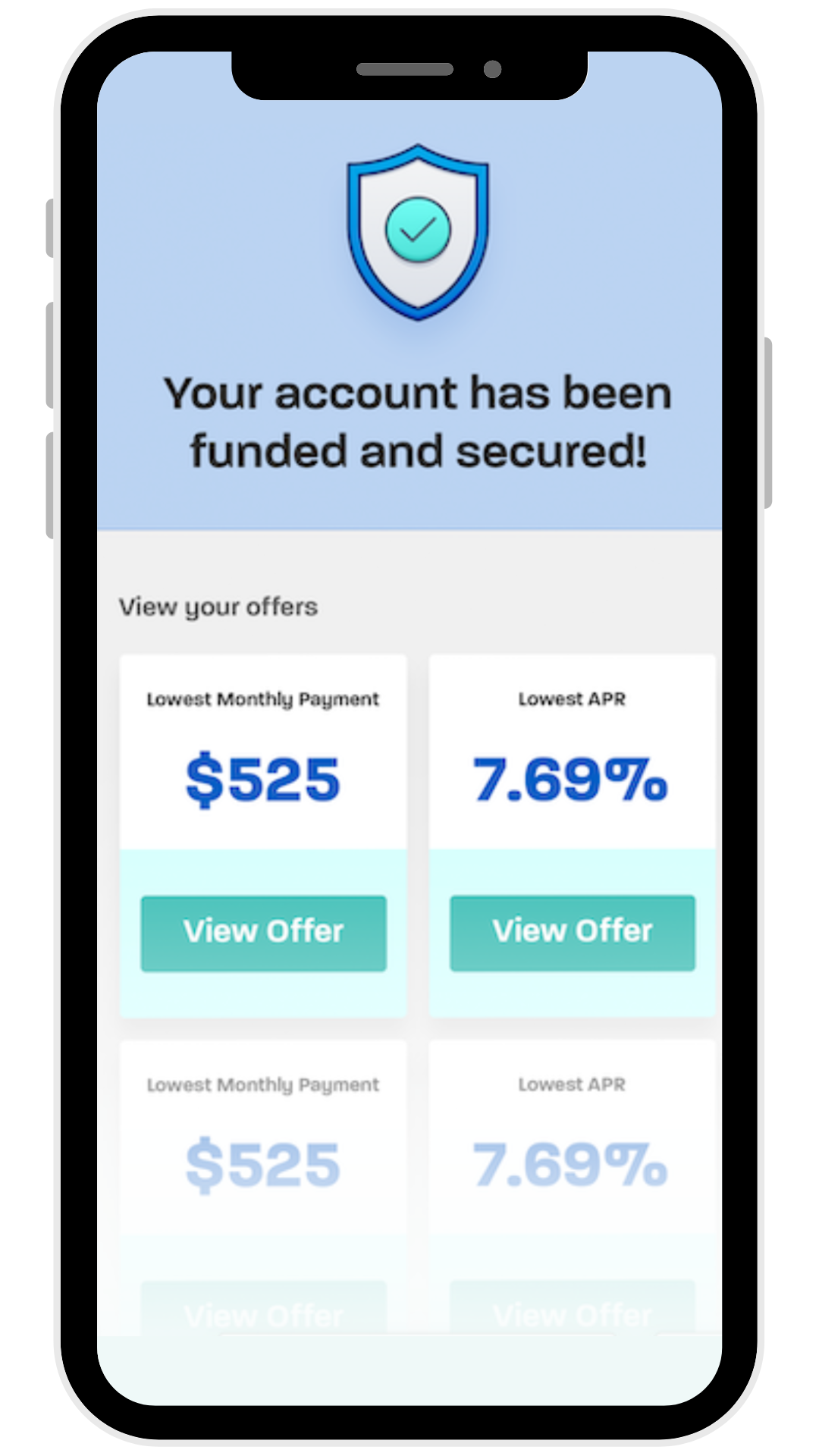 Creditsnap - Lending- en stortingsrekening Openingsoplossingen media 2