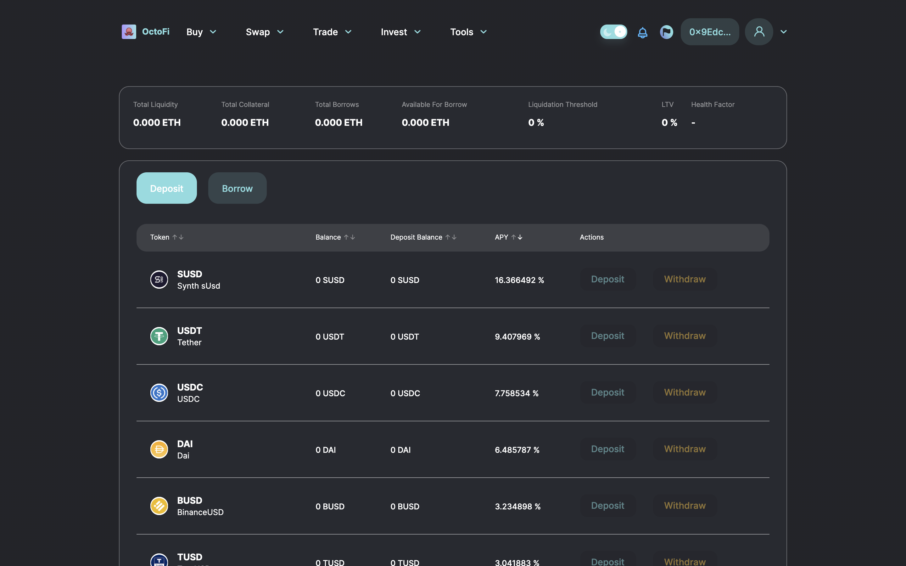 OctoFi gallery image