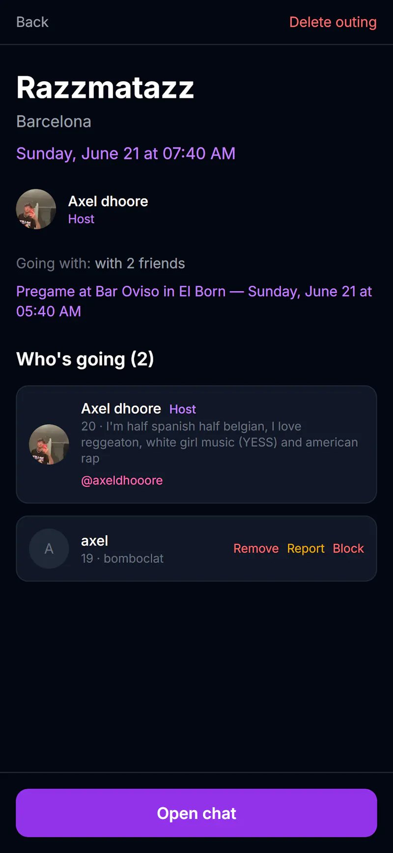 Wingr screenshot 2