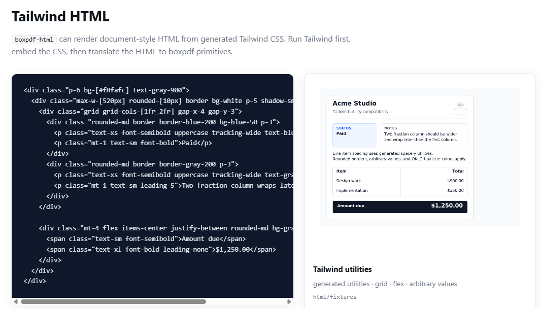 boxpdf · flow PDF layout for JS runtimes gallery image