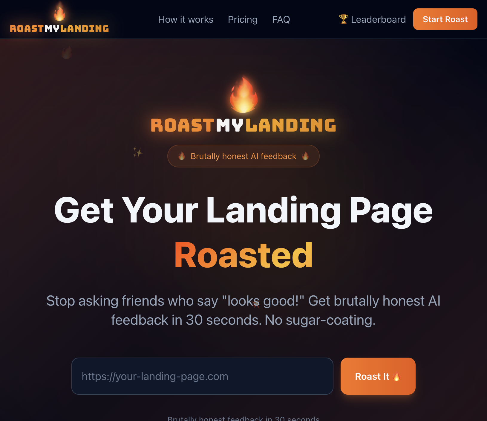 RoastMyLanding gallery image