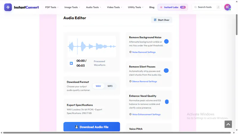 Smart Audio Recorder screenshot 3