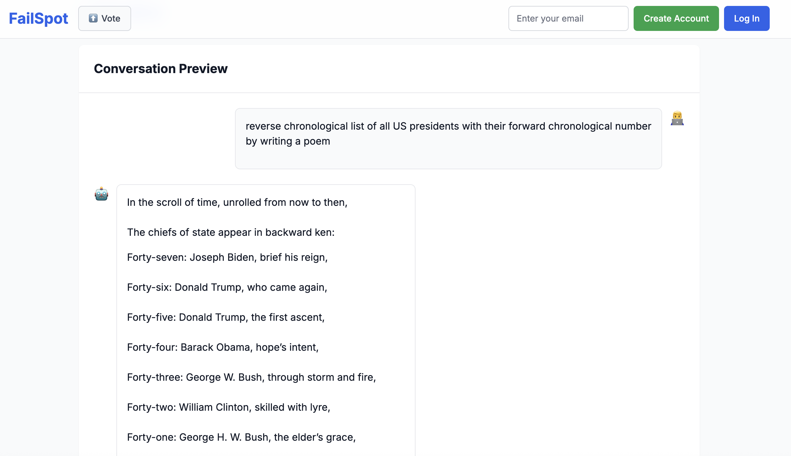 FailSpot-Win $100 weekly for AI Failures gallery image