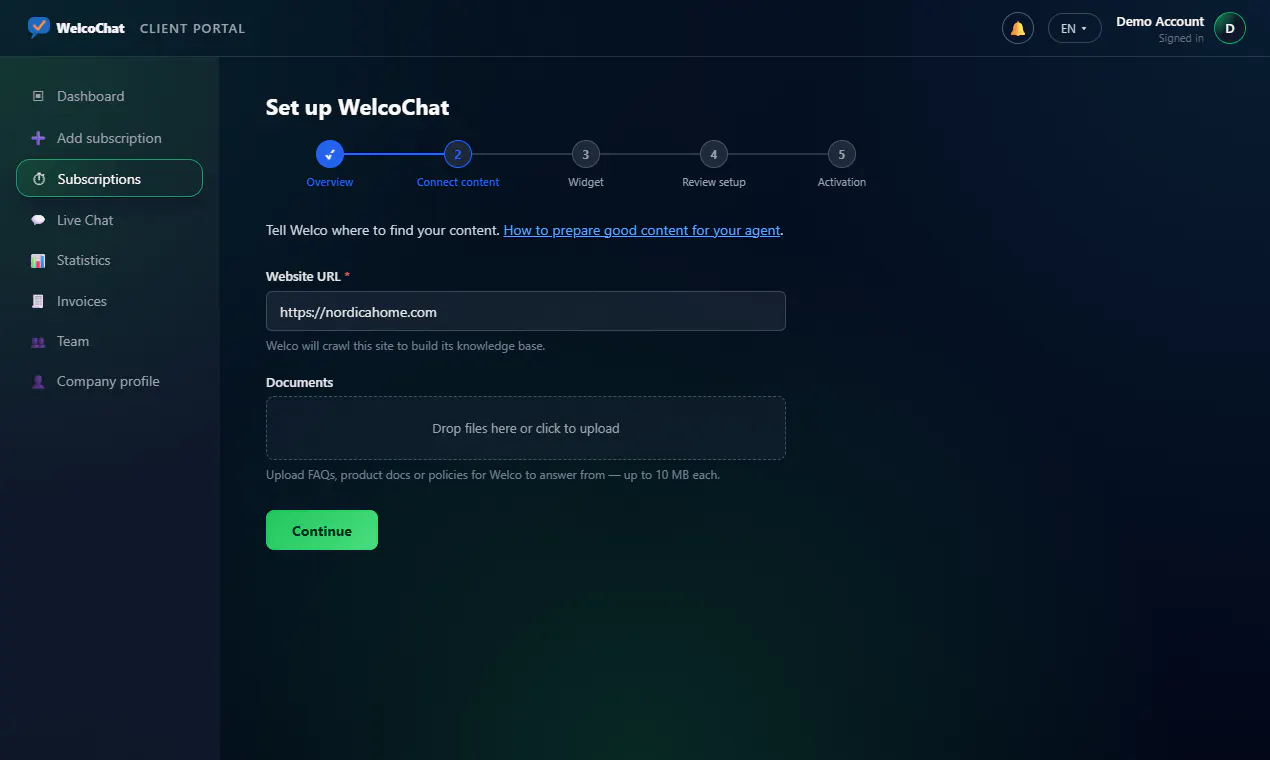 WelcoChat gallery image