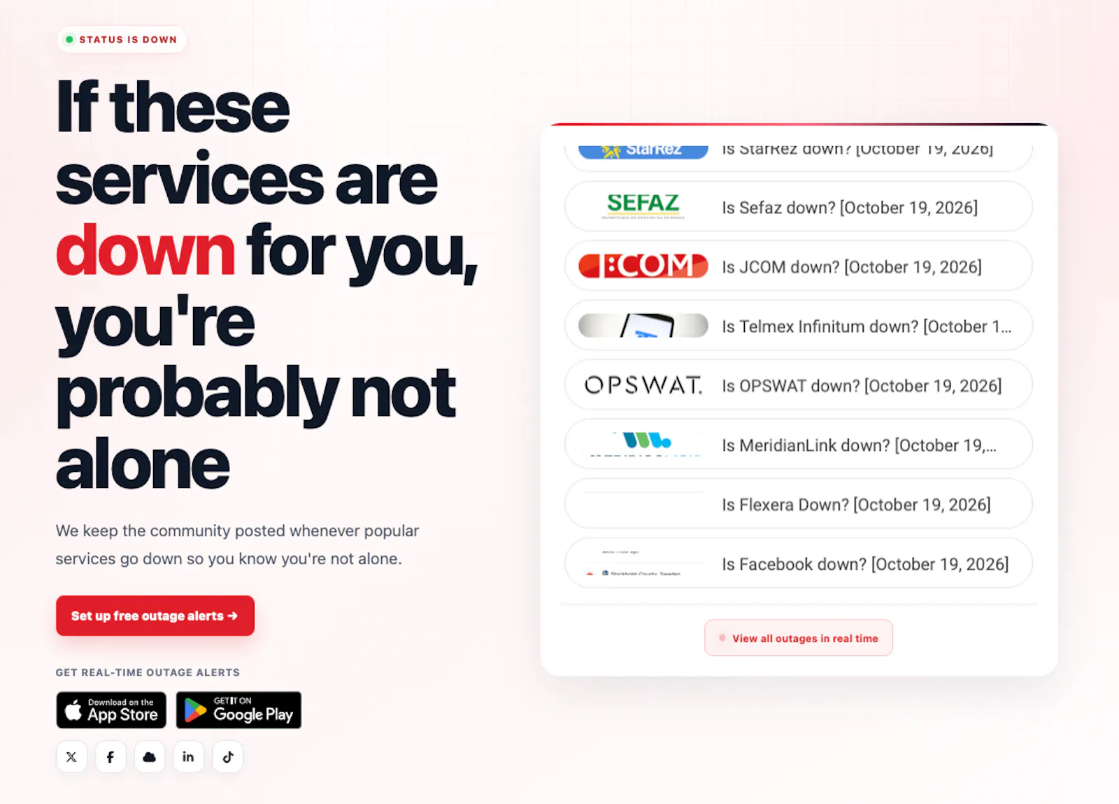 Status Is Down screenshot 5