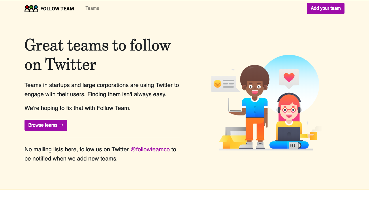 Follow Team gallery image