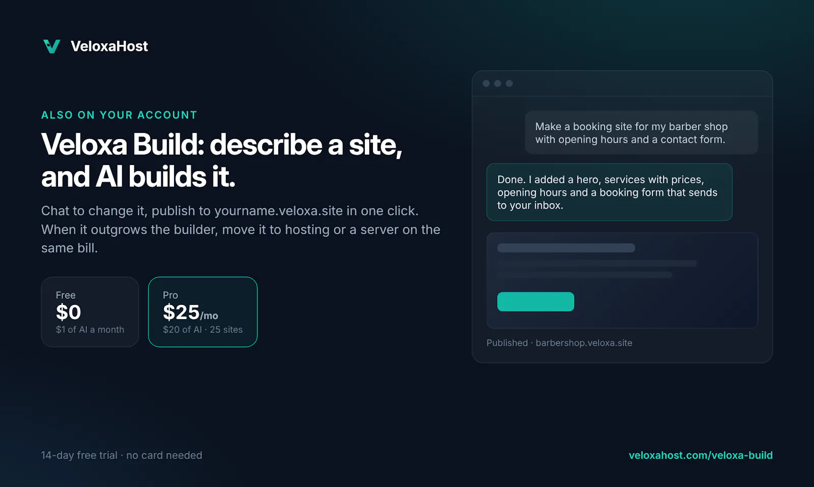 VeloxaHost screenshot 5