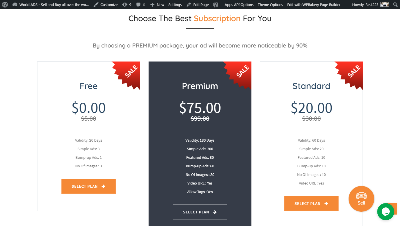 Marketplace Website gallery image