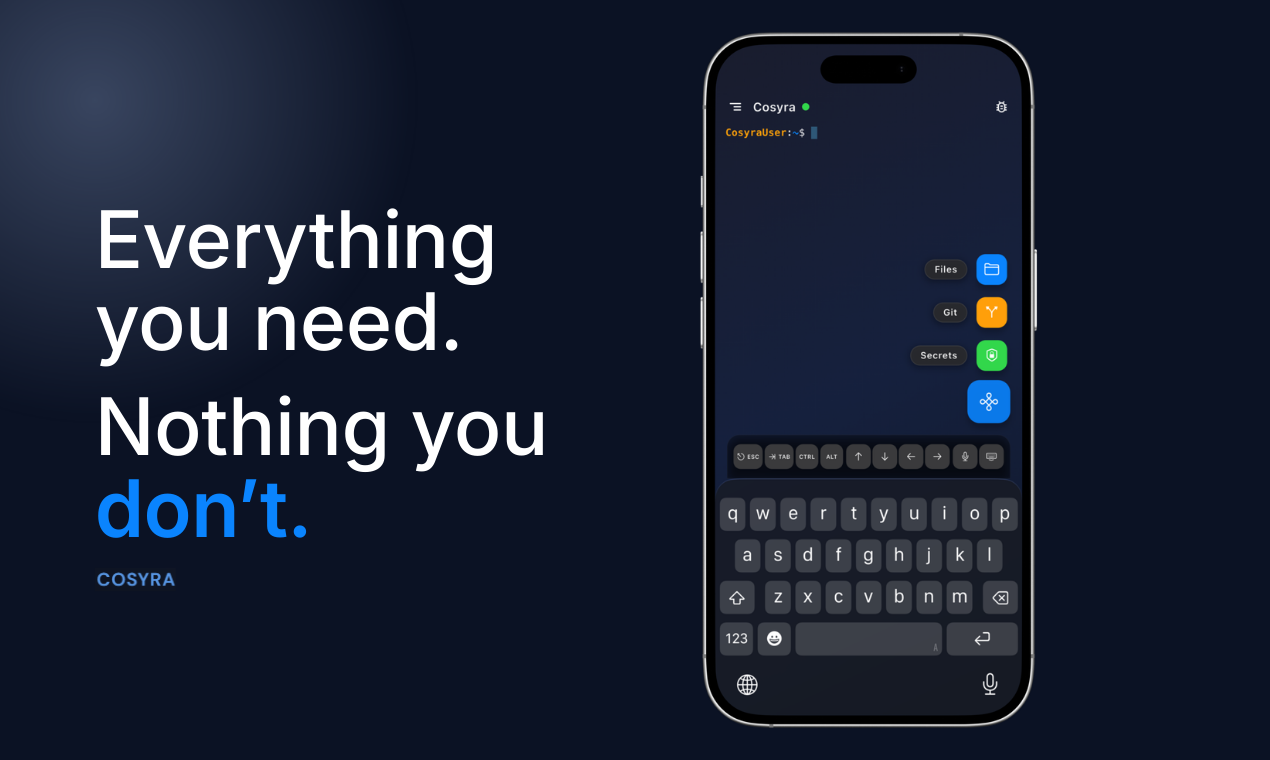 Cosyra: Run AI coding agents from your phone | Product Hunt