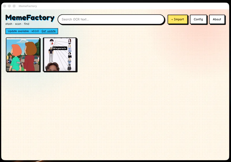 Meme Factory screenshot 1